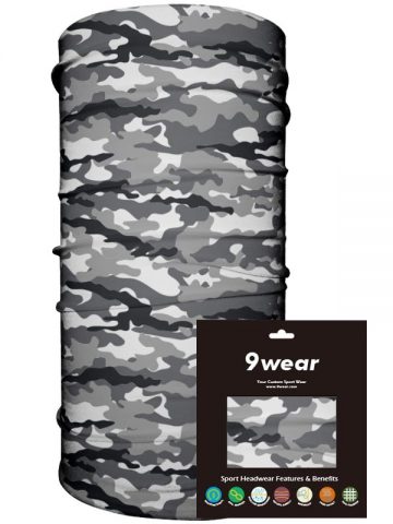 Custom Gray Camo Buff