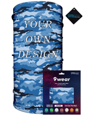 Custom Design COOLMAX UV Neck Gaiter Buff