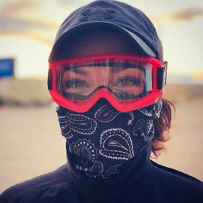 Custom CoolMax UV Neck Gaiter photo review